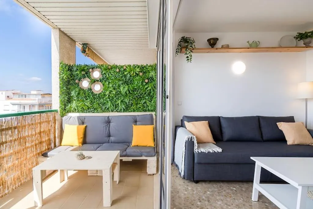 1ªlinea Mar-Piscina-Wifi-Portaventura-Luxury-Chill5 Daire Salou