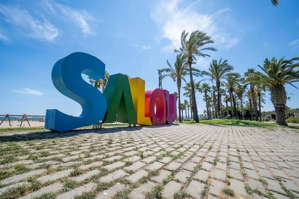 1ªlinea Mar-Piscina-Wifi-Portaventura-Luxury-Chill5 Daire Salou
